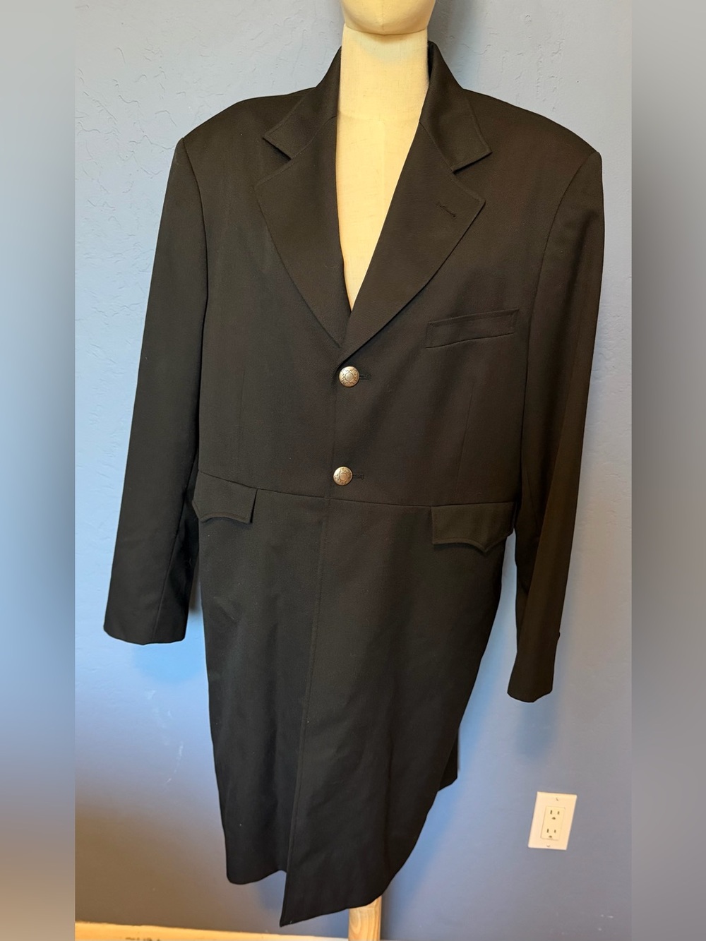 Circle S Rangewear “Doc Holiday” Black Western Jacket